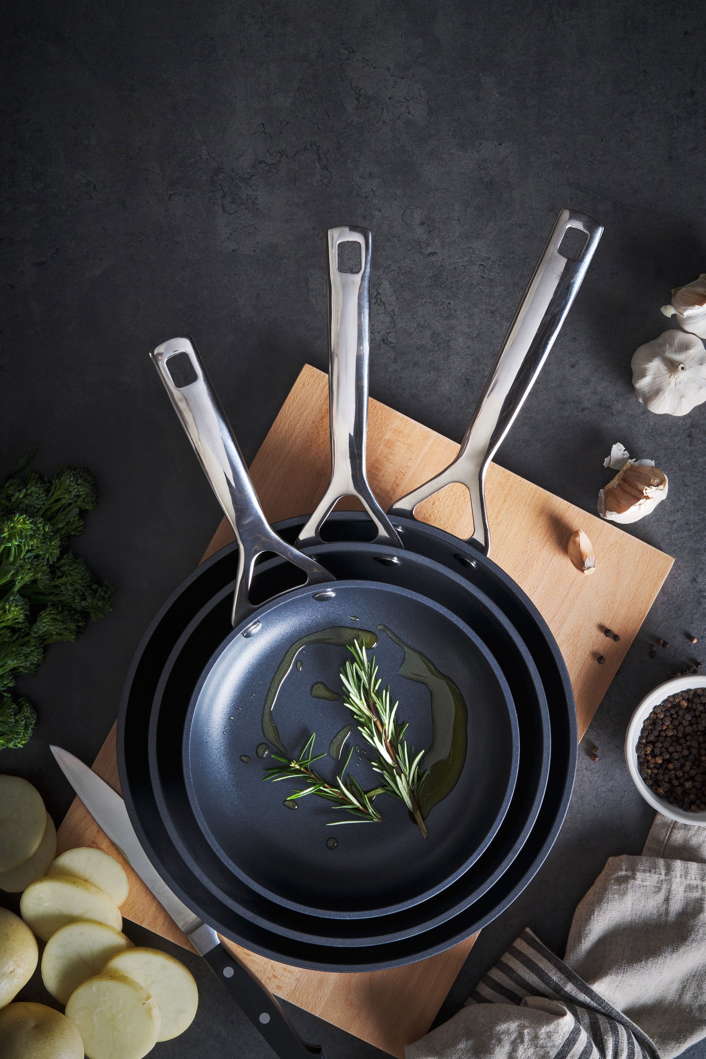 ignite 3 Piece Fry Pan Set