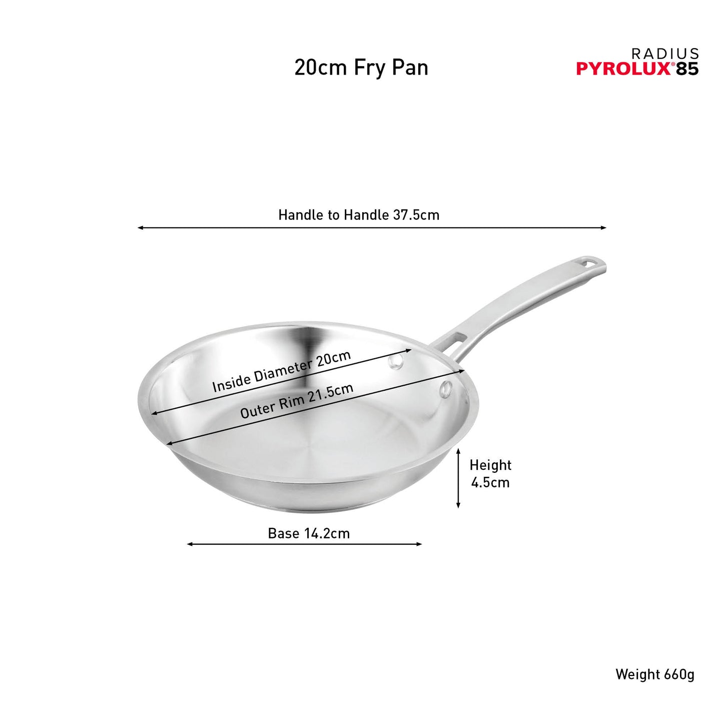 RADIUS 85 Fry Pan
