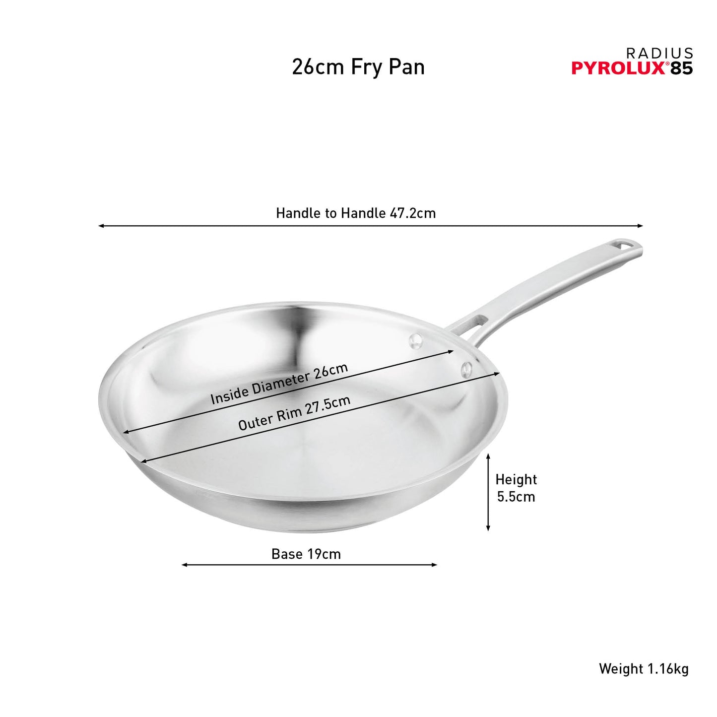 RADIUS 85 Fry Pan