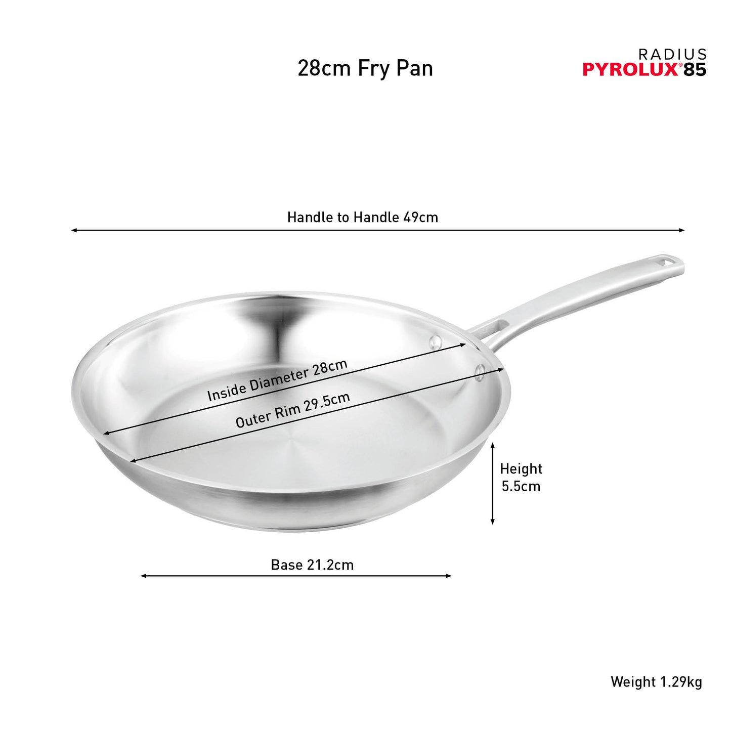 RADIUS 85 Fry Pan