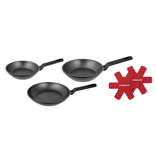 X-TREME 3 Piece Set with Pan Protectors