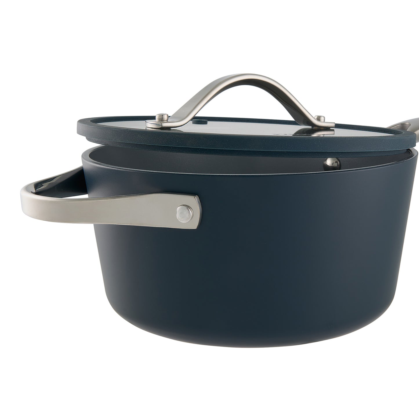 NEXGEN CERAMIC Denim Saucepan 20cm side view