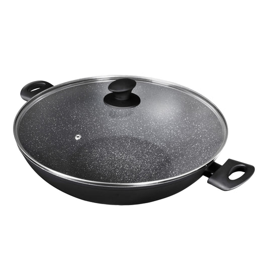 PYROSTONE Wok with Lid