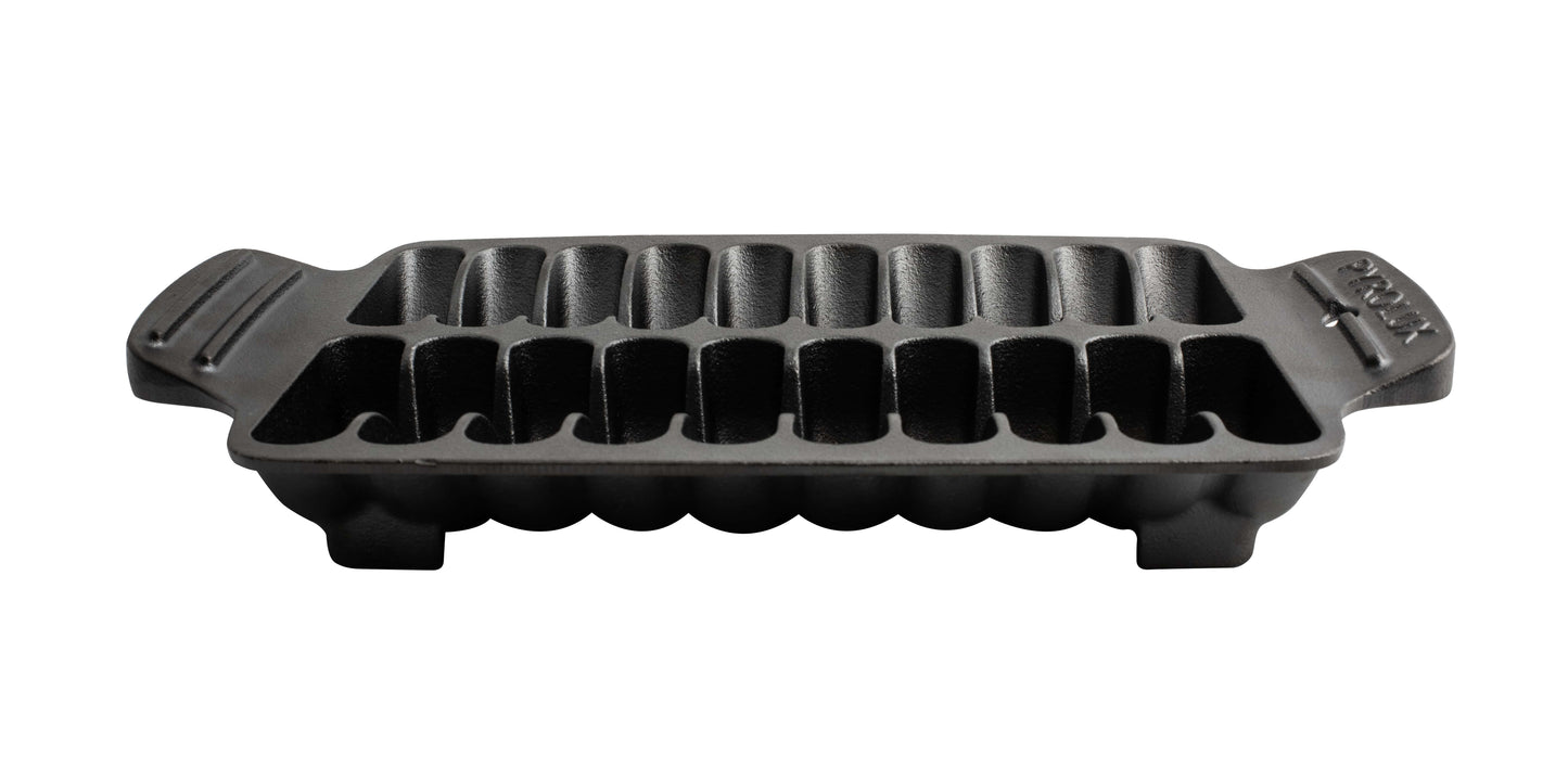 PYROCAST 20 Piece Prawn Grill Tray quarter top view