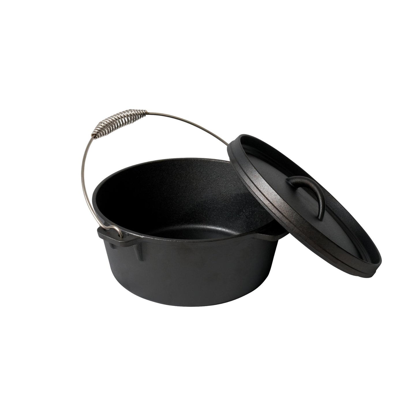 Pyrocast Camp Oven with slanted lid