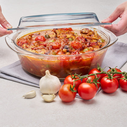 Round Casserole with Lid
