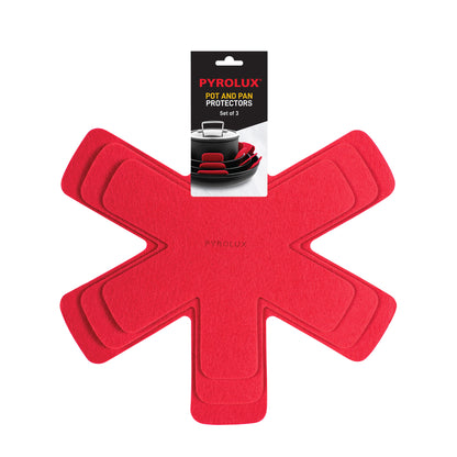 PYROLUX 3 Piece Pan Protector Set without pans