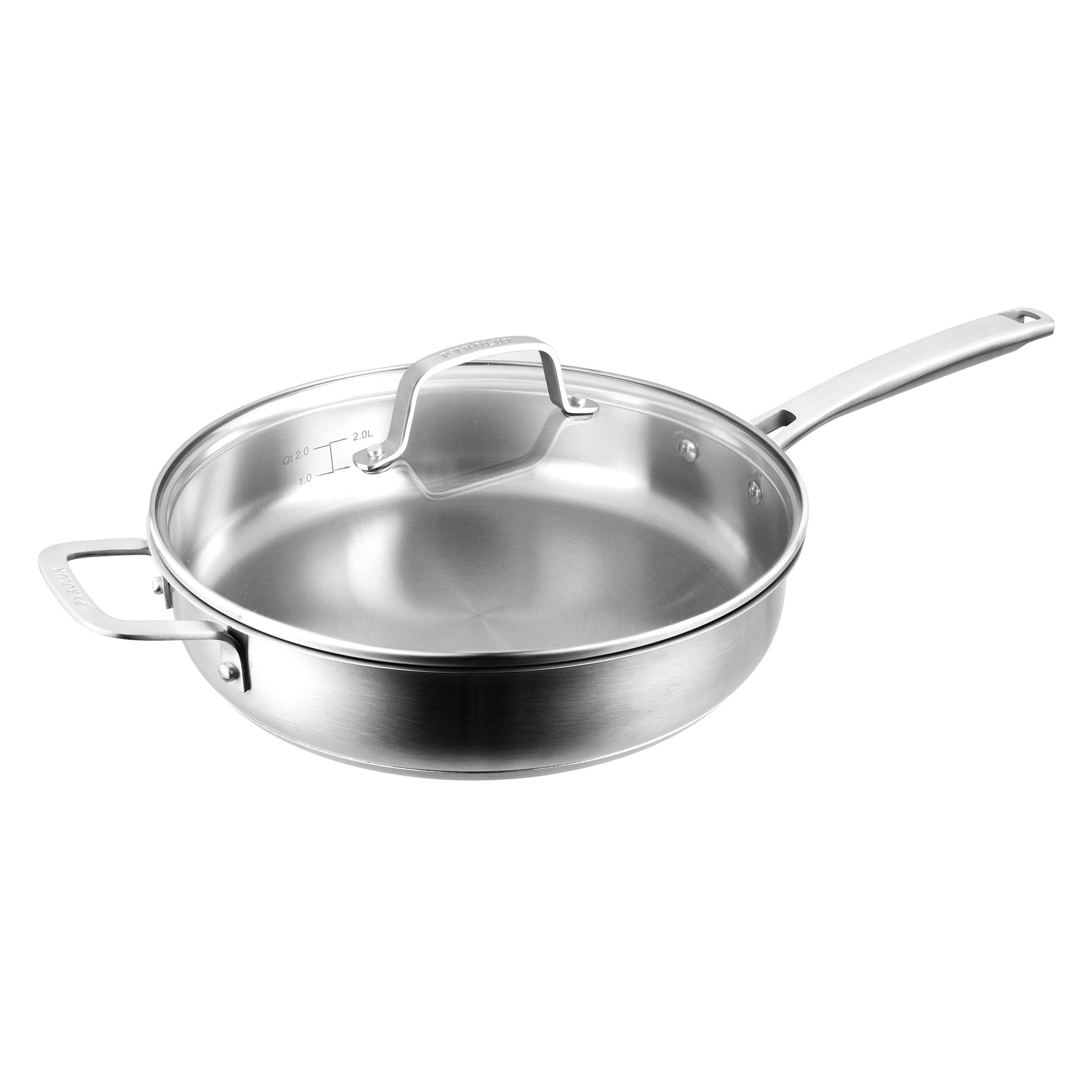 RADIUS 85 Sauté Pan with Helper Handle