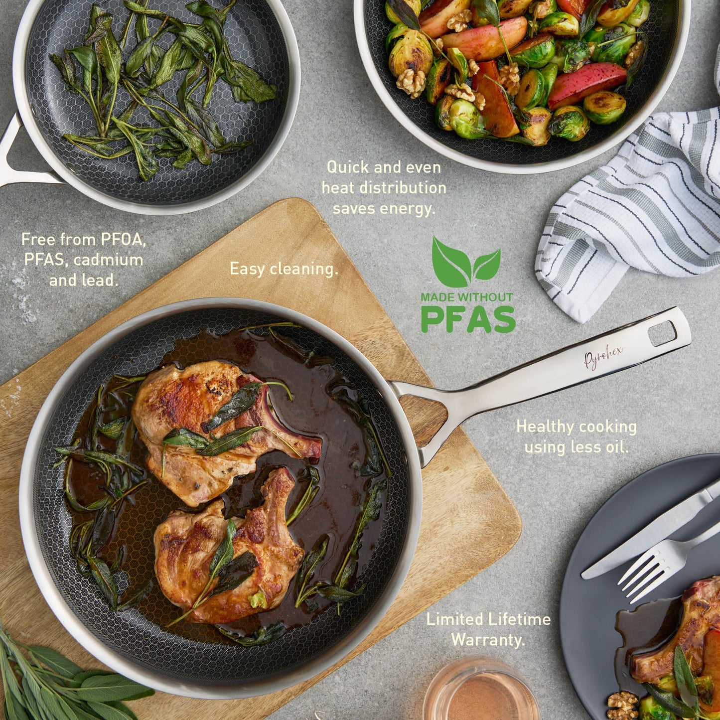 PYROHEX Fry Pan