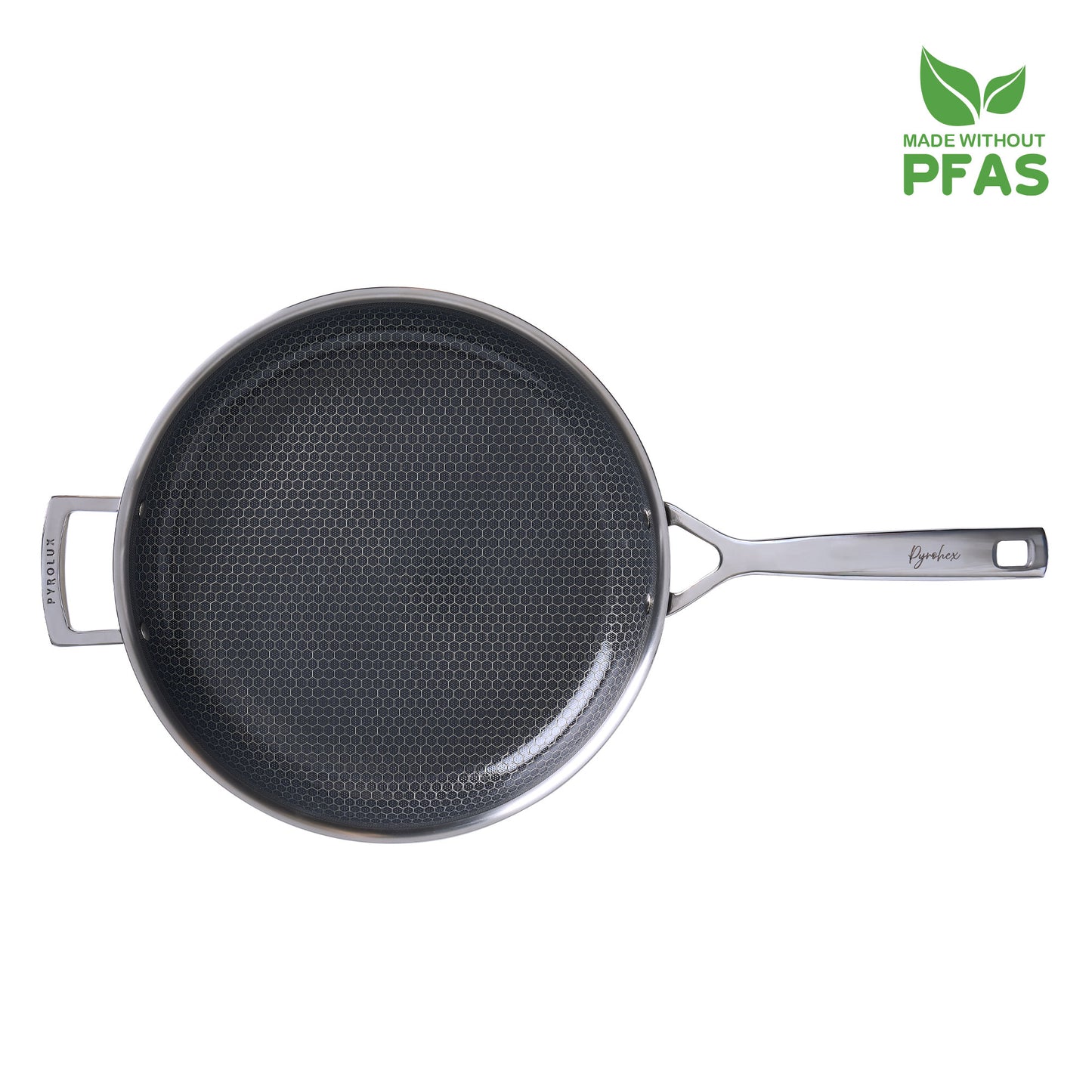 Pyrohex Fry Pan With Helper Handle