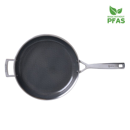 Pyrohex Fry Pan With Helper Handle