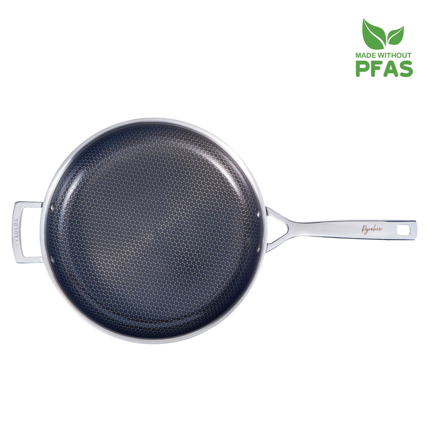 Pyrohex Fry Pan With Helper Handle