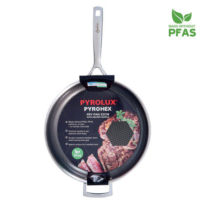 Pyrohex Fry Pan With Helper Handle