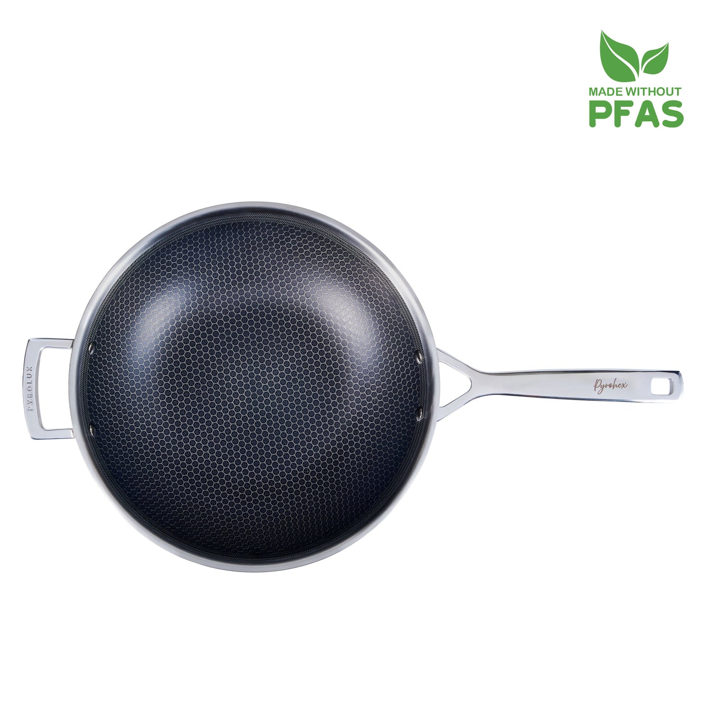 PYROHEX Wok with helper handle
