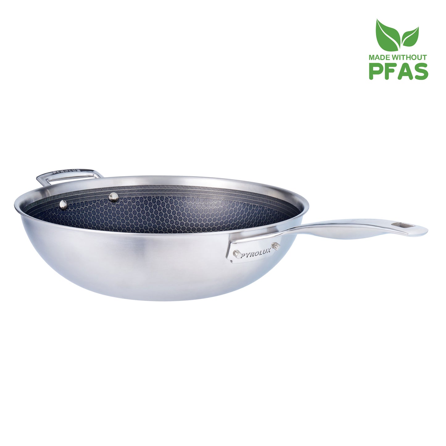 PYROHEX Wok with helper handle