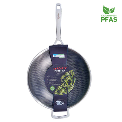 PYROHEX Wok with helper handle