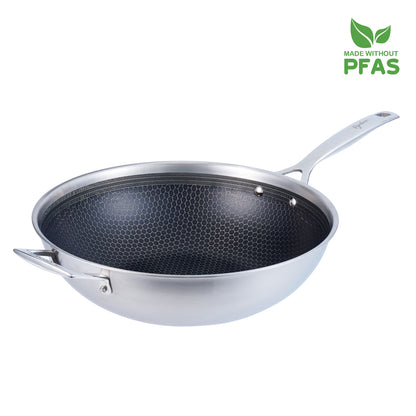 PYROHEX Wok with helper handle