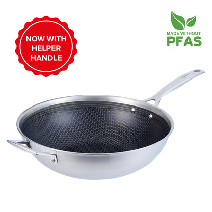 PYROHEX Wok with helper handle