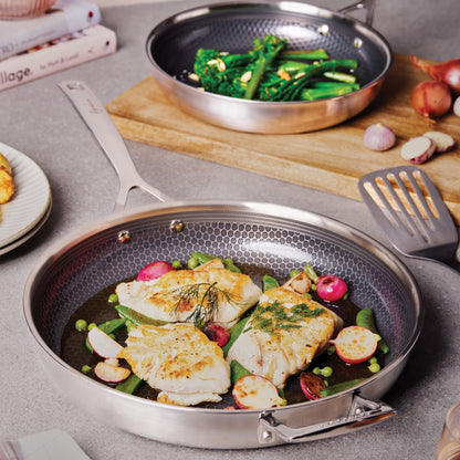 Pyrohex Fry Pan With Helper Handle