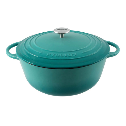 PYROCHEF Round French Oven Aqua Marine
