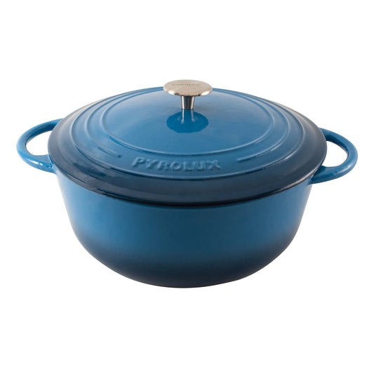 PYROCHEF Round French Oven  Ocean Blue
