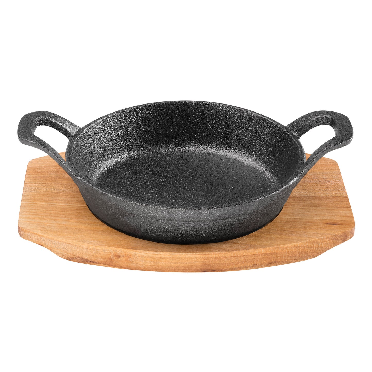 PYROCAST Round Gratin with Maple Tray